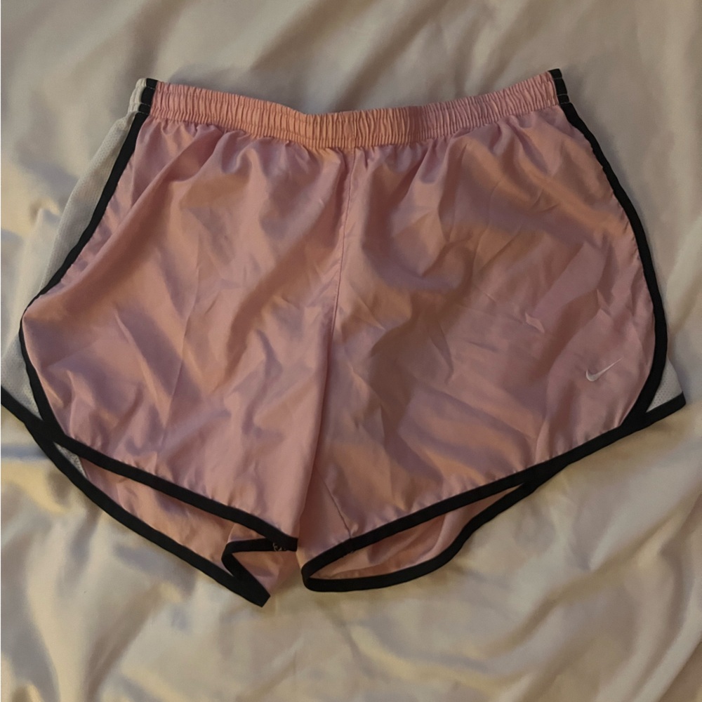 pink nike shorts